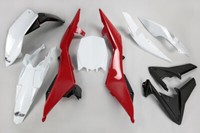 Set Plastics Motorradverkleidungen Husqvarna TC 449 - 499 2011 - 2013 Replik Ufo