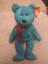 TY BEANIE BABY CUTE WALLACE THE BEAR WITH TAG PLUSH TOY