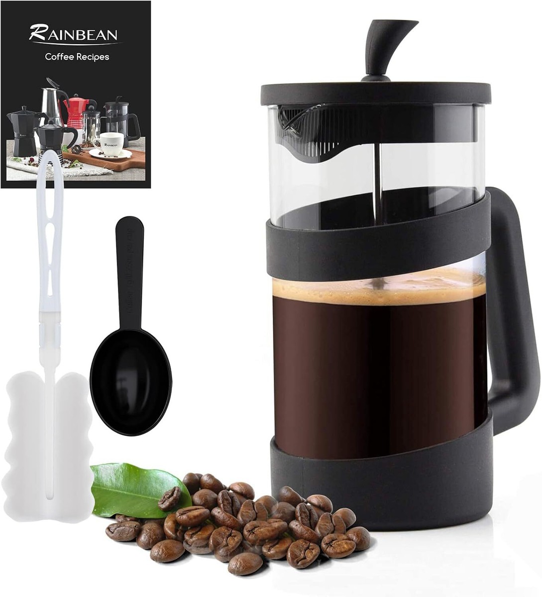 RAINBEAN Cup Cafetiere Coffee Press, French Press Maker for