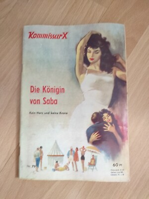Kommissar X Die Königin Von Saba Kein Herz Und Keine Krone Heft 79 Top Zustand  