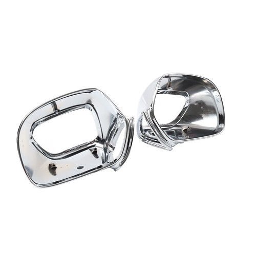Rear View Side Mirror Housing Case Cover For Honda GL1800 GOLDWING 01-11 Chrome - Picture 3 of 9