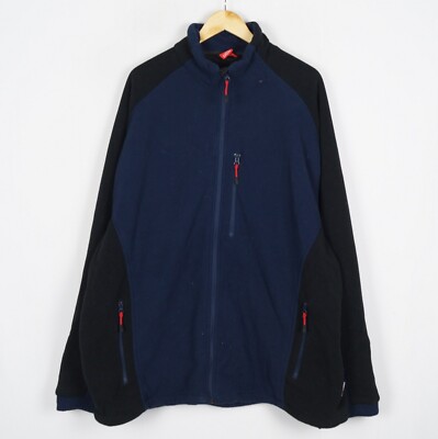 ENGELBERT STRAUSS Herren Fleecepullover Full Zip Blau