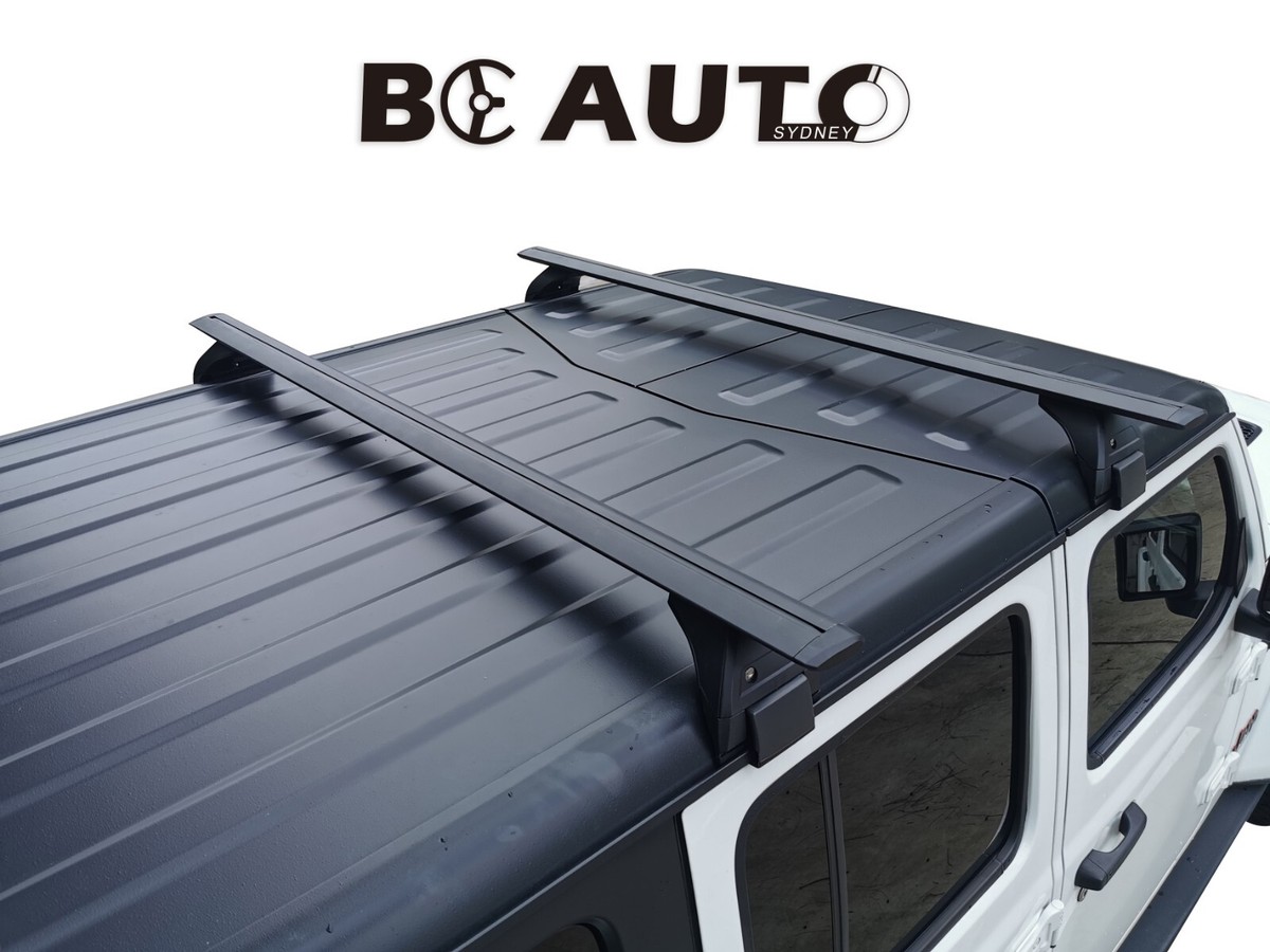 Black Style Roof Top Cross Bar Roof Rack for Jeep Wrangler JL 2019
