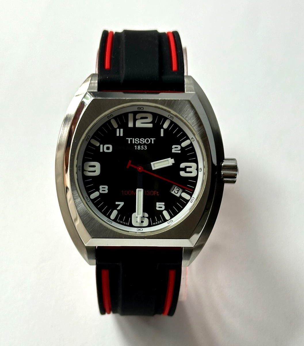 Tissot T-Sport Q660/760 TKS-BC Black Dial Date Men's Quartz Watch