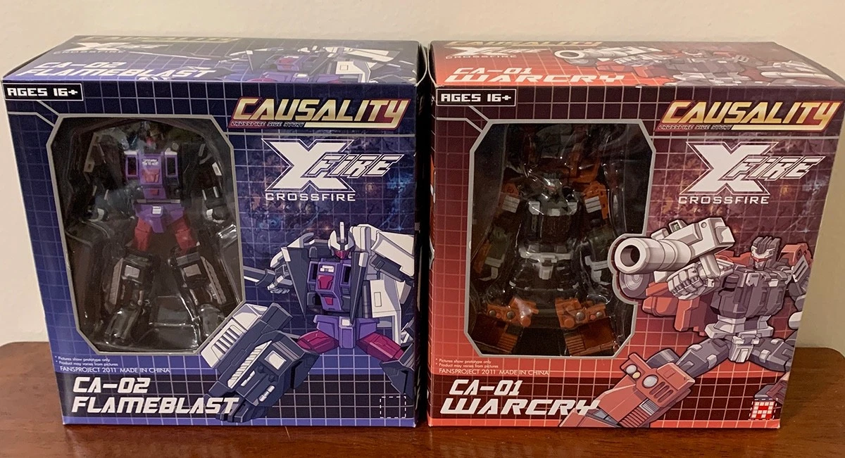 中古 FansProject CAUSALITY CROSSFIRE M3 FansProject Transformers & Robots Action Figures for sale | eBay