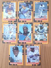 1988 Donruss Baseball's Best Lot - MOLITOR BLYLEVEN DAWSON MADDUX STRAWBERRY +