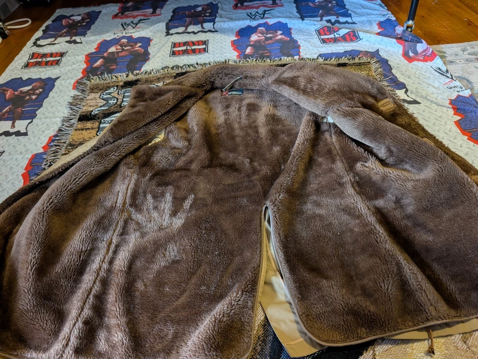 Chaqueta Mcgregor Hombre 42 Marrón Forrada Piel Años 70 Botón Vintage Foto 2 de 4