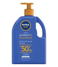 * Nivea Sun Protect Moisture Moisturising Sunscreen Lotion SPF 50+ 1L