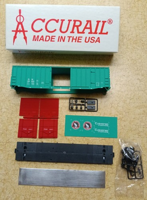 #ad #ad HO Accurail GREAT NORTHERN Historical Society 50#x27; Modern Post Box Car Kit 138399 $17.50