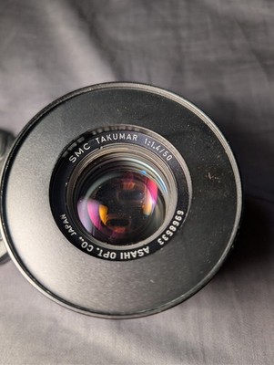50mm f1.4 Asahi Pentax SMC Takumar cine mod video lens