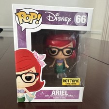 Funko POP! Disney The Little Mermaid Ariel Hipster #66 Hot Topic Exclusive