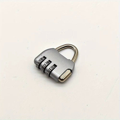 A 3-Digit Color Zinc Alloy Backpack Lock, Which Can Protect Your Belongings. Sui