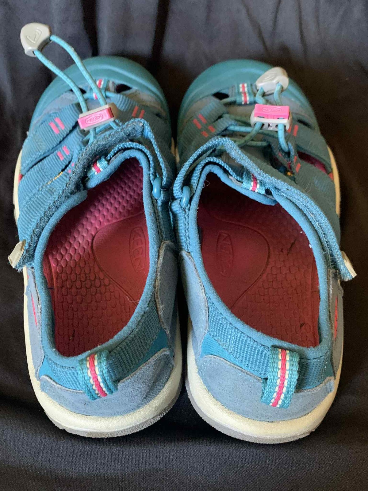 Sandali Keen Newport escursionismo acqua bambini taglia US 3 rosa turchese outdoor giovani