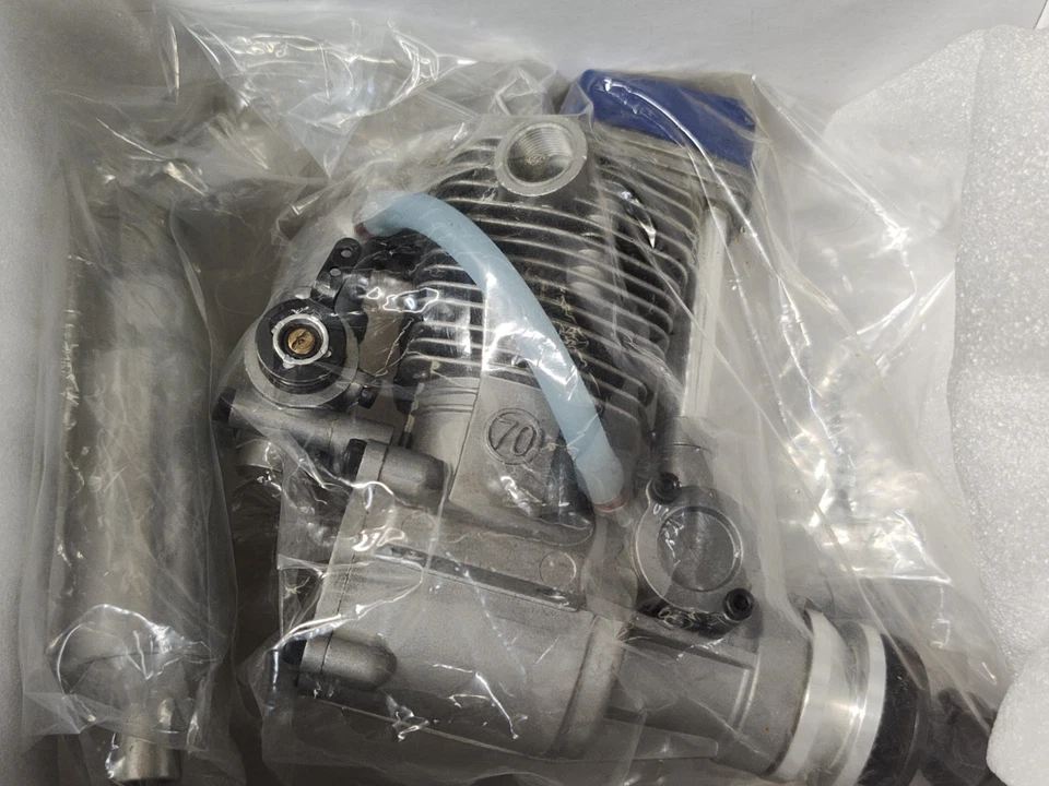Magnum XL Series Model Aircraft Engine (XLFS70AR) Blue Four Stroke - Ready to Go - Image 3 of 4