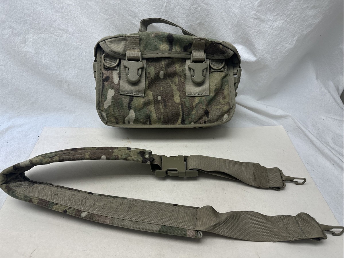 USGI 300rd 7.62 Ammo Belt Bag Multicam OCP SAW Shoulder Messenger