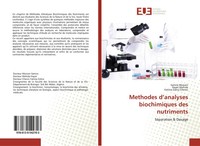 Samira Meziani (U. A.) | Methodes D'analyses Biochimiques Des Nutriments | Buch