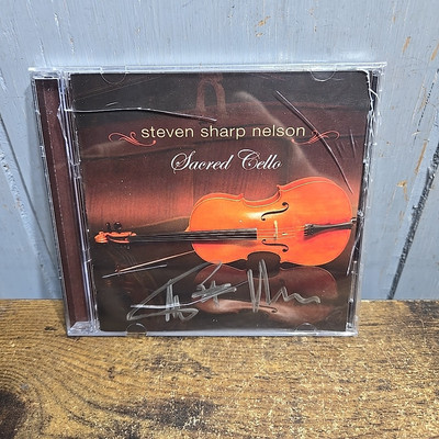 STEVEN SHARP NELSON   Sacred Cello ~ Signed Autographed