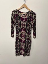 Women’s Doll & Frog 3/4 Sleeve Patterned Dress - Size 12