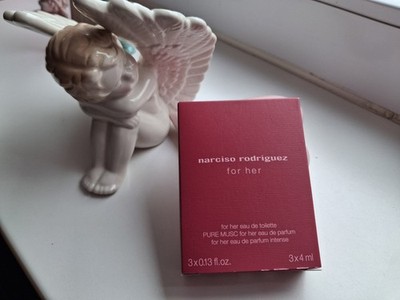 Narciso Rodriguez for her, 3x4ml, Pure Musc EDP, For Her EDP intense+EDT, OVP