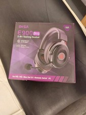 EKSA E900Pro Gaming Headset for PC PS5 PS4, Wired Headphones with Detachable Noi