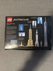 LEGO Architecture New York City, 21028, New In Sealed Box! 598 Pcs Complete Set