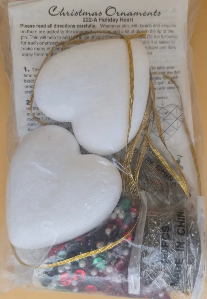 Lote de 5 kits de adornos navideños de colección artesanías surtidas Foto 3 de 4