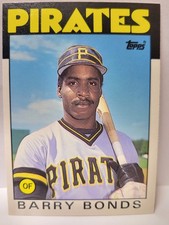 BARRY BONDS -  1986 Topps #T11  -  ROOKIE Card Mt/NrMt. rookie card picture