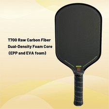 Pickleball Paddle 16mm Hybrid Dual-Density Foam Core (EPP and EVA foam)