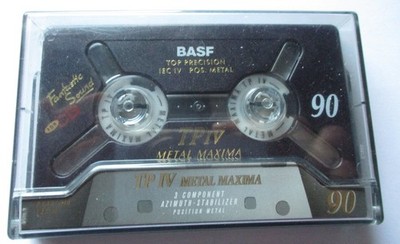 BASF  METAL MAXIMA 90  TP IV Compact Cassette TAPE