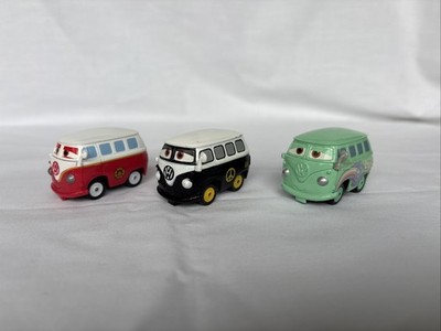 Disney Pixar Cars Mini Adventures FILLMORE VW Bus/Van Lot Of 3