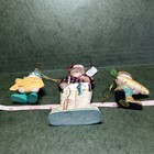 Lot Is 3  Fisherman Tree Ornaments  - Fishing Fish Theme — photo 3