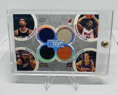 2005-06 Topps Luxury Box Quad Relic Duncan / Iverson / Shaq / Nash  numbered/193