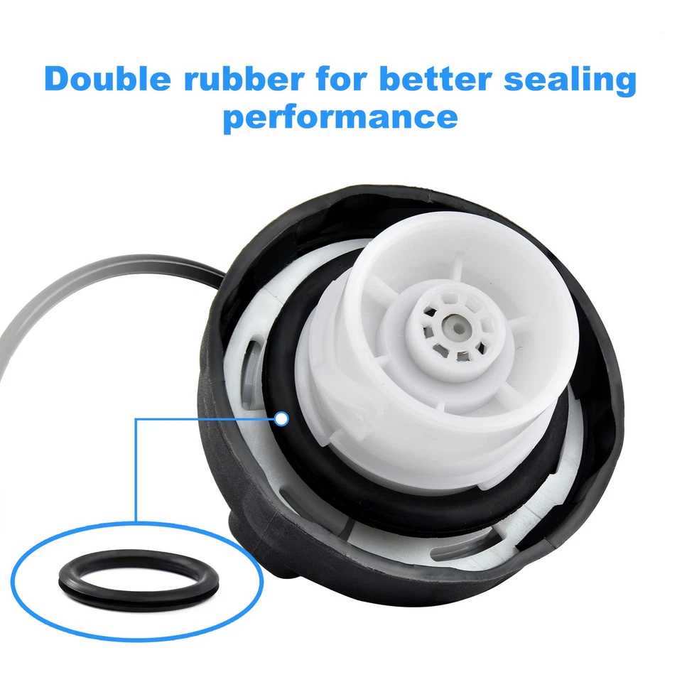 Flashark Fuel Filler Gas Cap For Ram 1500 Jeep Chrysler Dodge 1999-2016 - Image 4 of 4