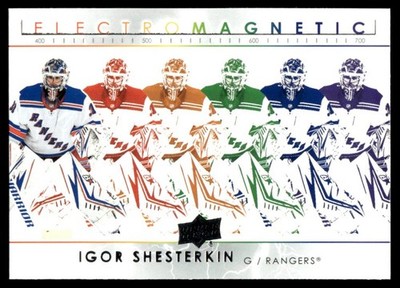 2021-22 Upper Deck Electromagnetic Igor Shesterkin #EM-23