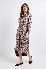 Wallis Natural Shirt Dress Womens Daywear Dresses