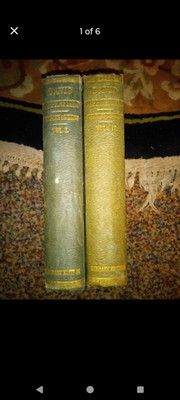 1859 David Copperfield 1st printing Charles DICKENS Illustrated in Two Volumes.