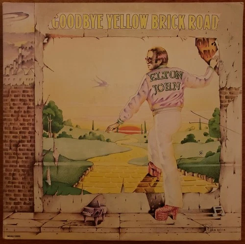 Elton John GOODBYE YELLOW BRICK ROAD Vinyl LP Record MCA2-10003 VG or better