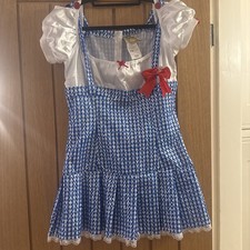 Wizard Of Oz Dorothy Costume Dress Size 10 Womens