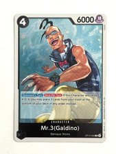 One Piece TCG Mr.3(Galdino) OP14-092 Foil R The Azure Sea's Seven