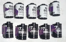 KODAK 35mm Film EMPTY canisters cartridges x 10, for bulk load