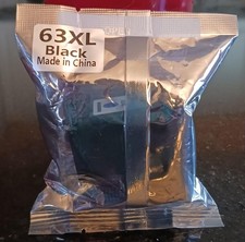 63XL Black Ink Cartridge for HP 63XL OJ 3830 4650 5258 2132 4520 F6U64AN