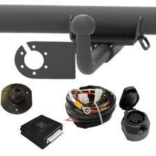 Für PEUGEOT 106 2 II 3/5-Tür Fließheck 96-04 AHK Anhängerkupplung starr +ES 13p