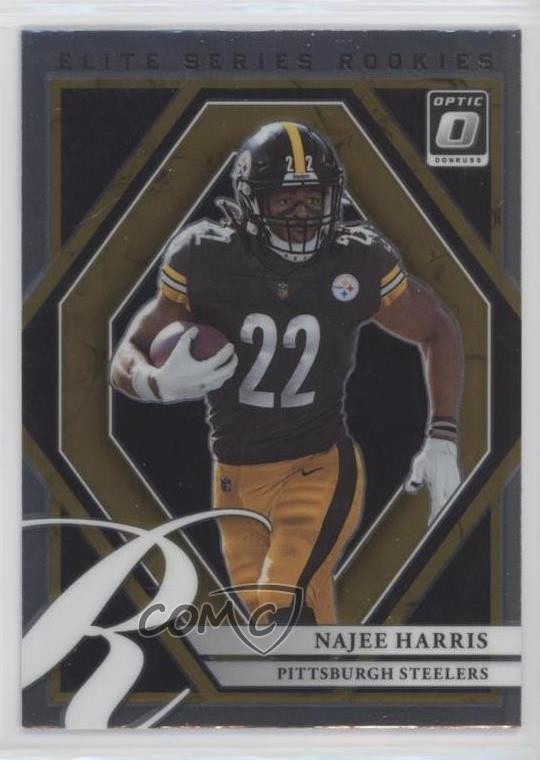 2021 Panini Donruss Optic Elite Series Rookies Najee Harris #ESR-12 RC 9o3