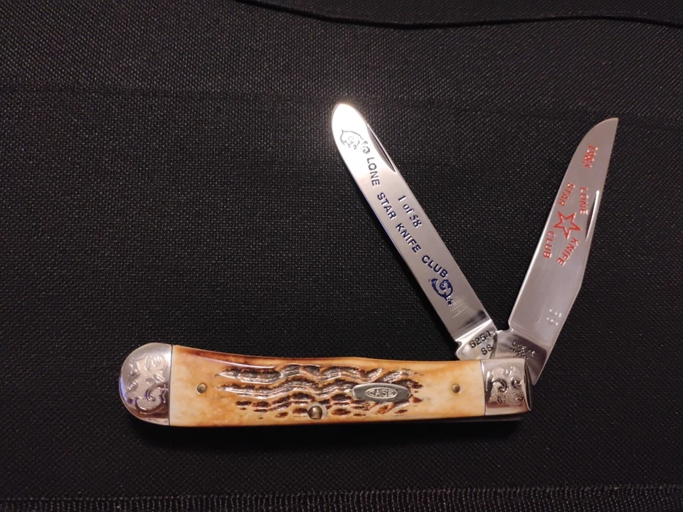 Case XX 5254 SS 1985 Lone Star Knife Club 1 de 58 Foto 2 de 4