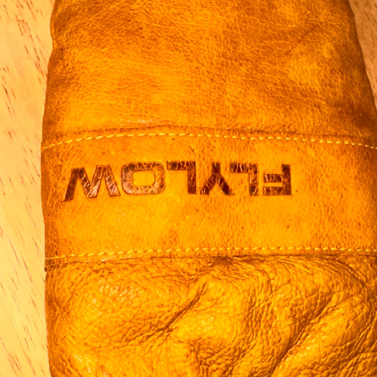 Flylow Leather Gloves Large Brown Work Ski Snowboard image 4