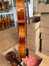 Aged Wood Professional Handmade 4/4 Violin with Case Bow DDP to USA 