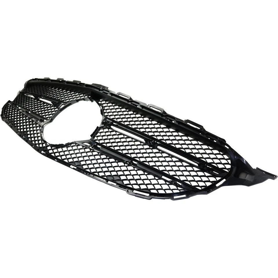 New For Mercedes-Benz C300 C4002015 Bumper Grilles Front Black Plastic MB1200172 - Image 3 of 4