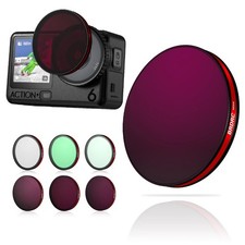 Lens Filters Set For DJI Osmo Action 6 Camera Accessories UV CPL ND16 ND32 ND64