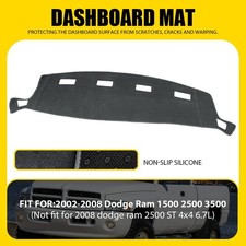 Fit 2002-2008 Dodge Ram 1500 2500 3500 Dash Mat Cover Dashboard Car Interior Pad