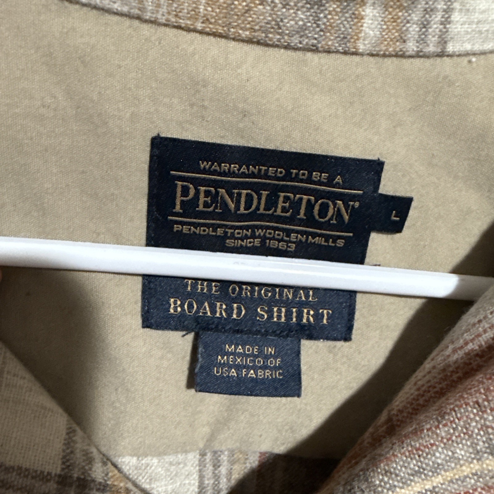 Pendleton Long Sleeve Button Flannel The Original… - image 2